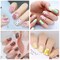 Kitcheniva DIY Clear Silicone Nail Art Stamping Template Kit